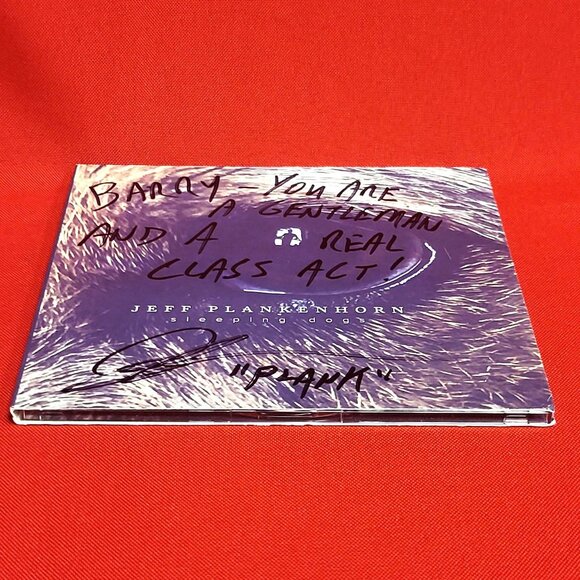 Jeff Plankenhorn Sleeping Dogs CD 2018 Signed - Picture 3 of 8